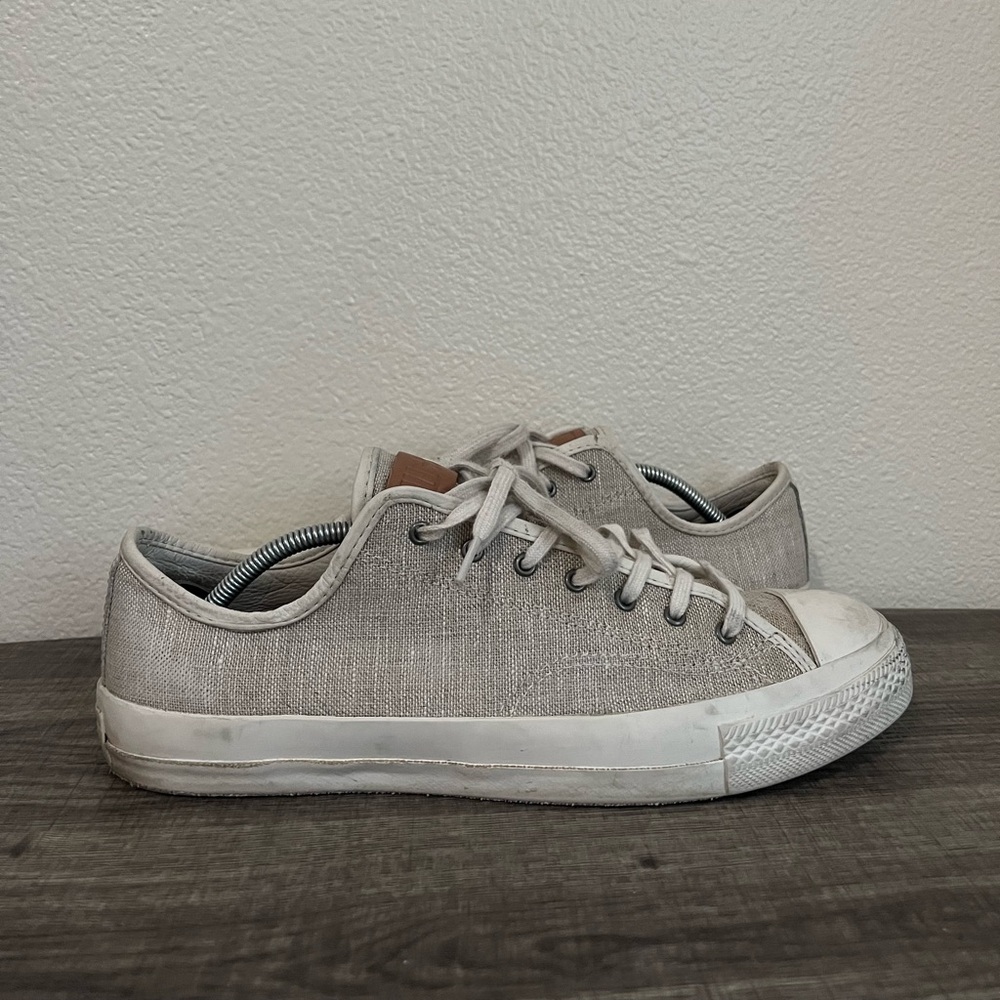 Men’s Converse All Star Lace Up Shoe Size 8.5 122115 Cream